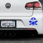 Adorable Fairy Bumper Car Sticker