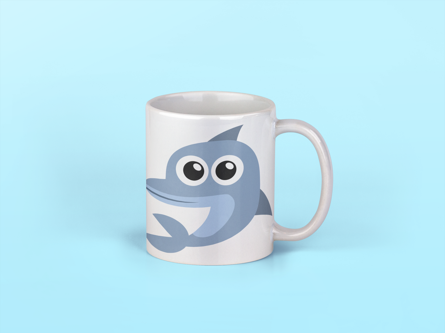 Adorable Fish Sea Animal Personalised Your Name Gift Mug